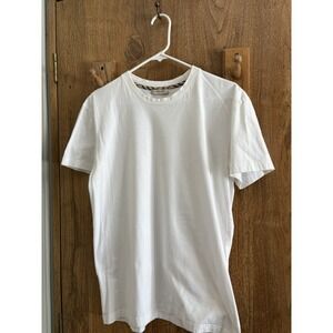 White Men's Burberry Tshirt Size M-L